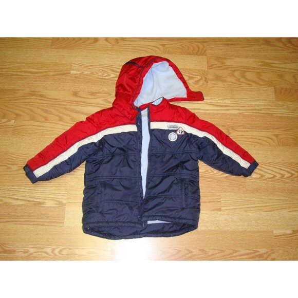 Winter Fleece Lined Coat Size 3 Toddler - Picture 1 of 3